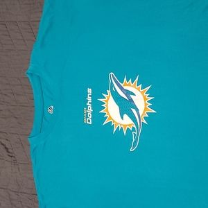 Miami Dolphins - T-shirt - 3XL - Aqua
